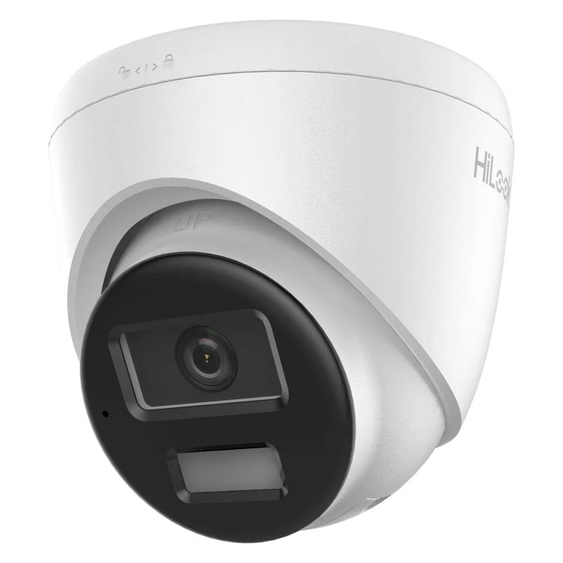 HiLook by Hikvision IP Motion 2.0 Smart Hybrid 8MP 30m Turret Dome 2.8mm - IPC-T280HA-LUF/SL-2.8MM
