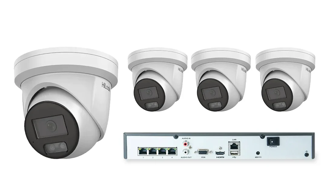 HiLook by Hikvision IP ColorVu 4 Camera 5MP CCTV Kit