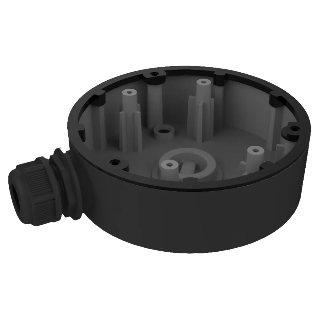 Hikvision IP Vandal Dome Deep Base in Black - DS-1280ZJ-DM46-BK