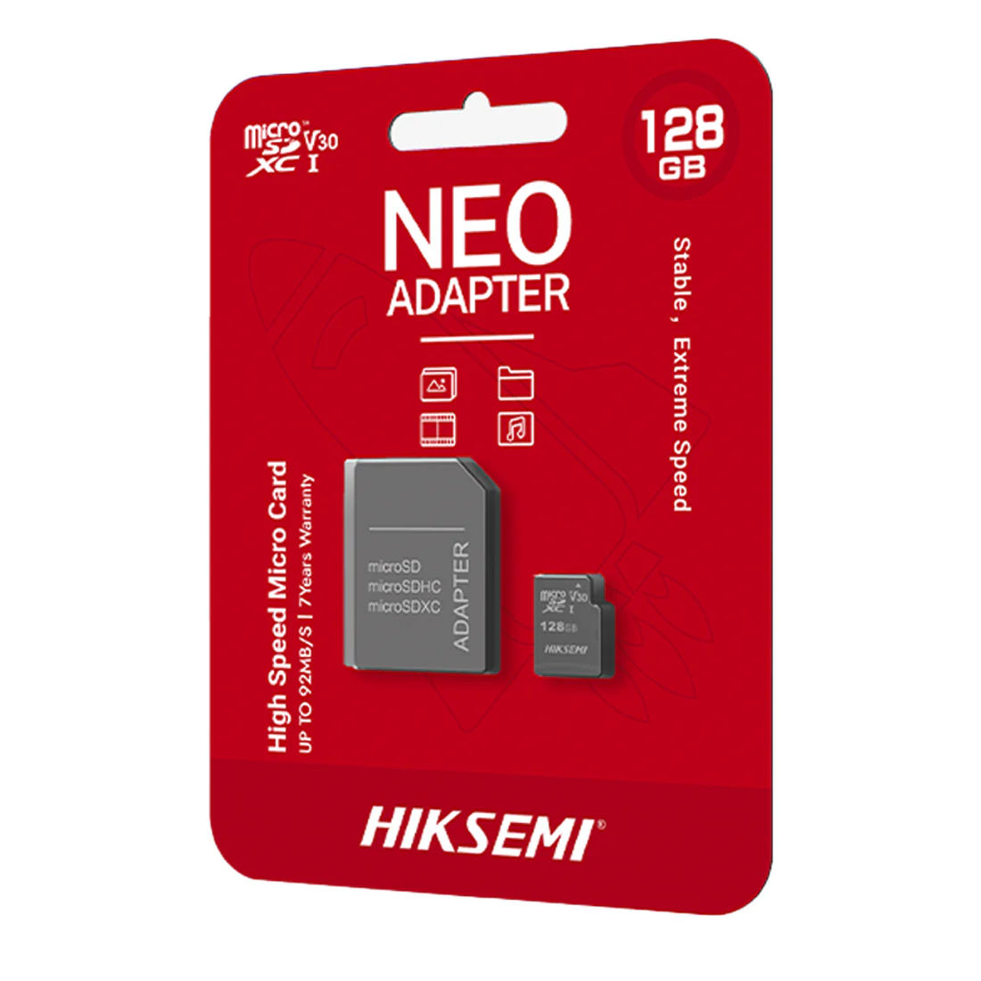 Hikvision Hiksemi NEO Surveillance Micro SD Card 128GB - HS-TF-C1-128GB