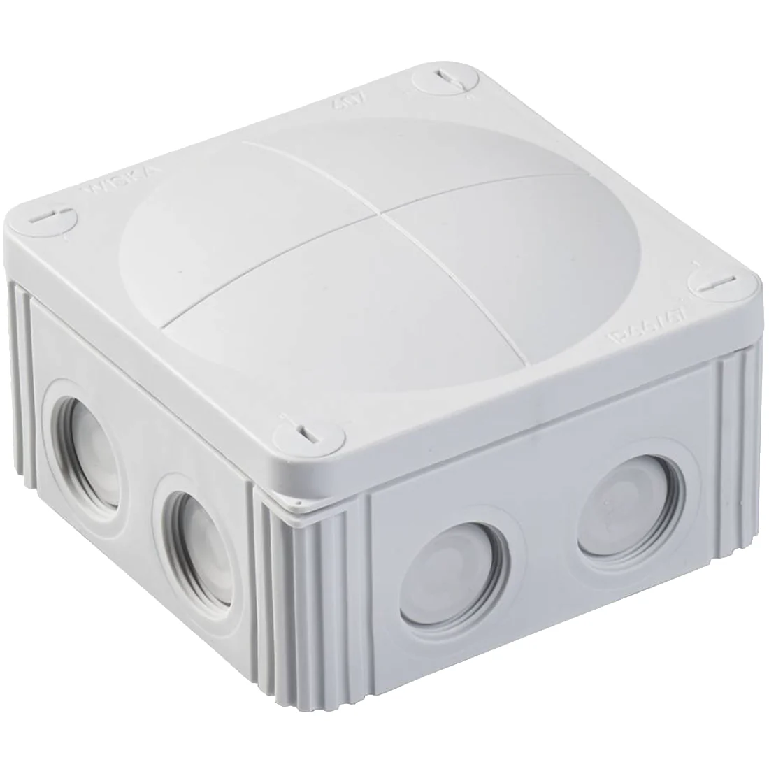 Wiska COMBI 407 Junction Box in White - COMBI-407-WH