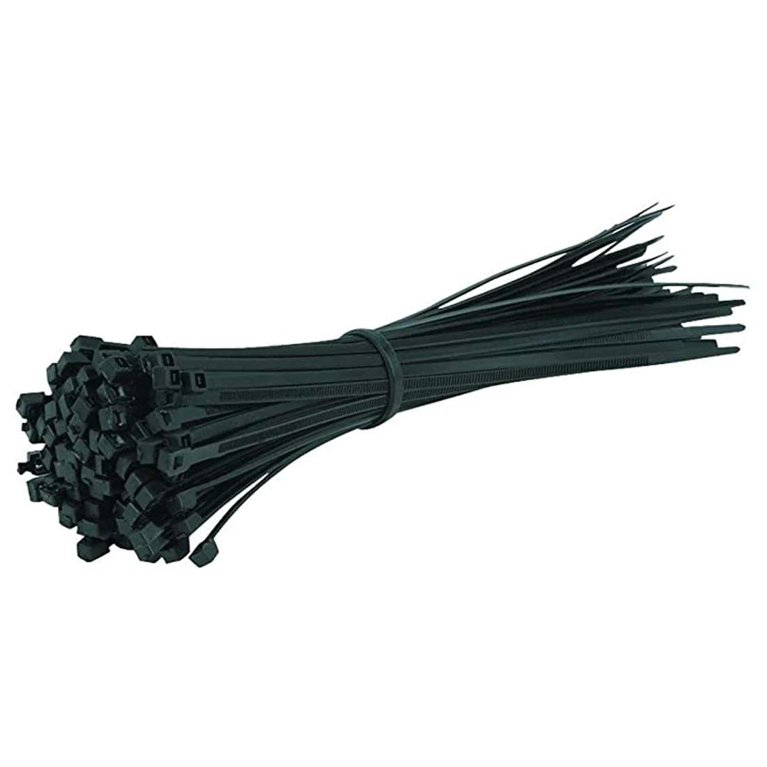 Black 4.8 x 300 Cable Ties Pack of 100 - CON-CABTIE-4.8-300