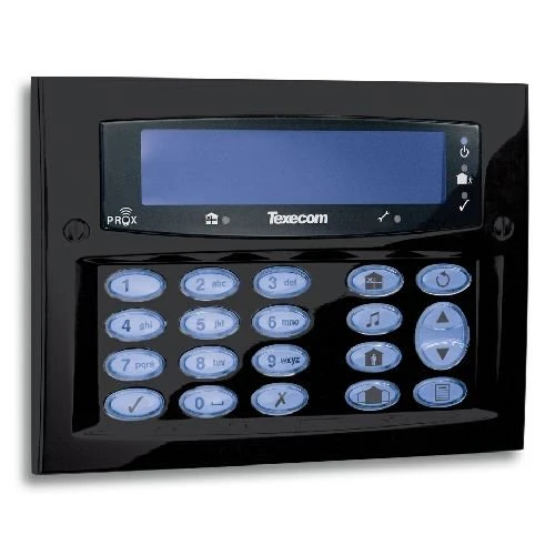 Texecom Premier Elite FMK Flush Mount Keypad - Diamond Black - DBD-0124