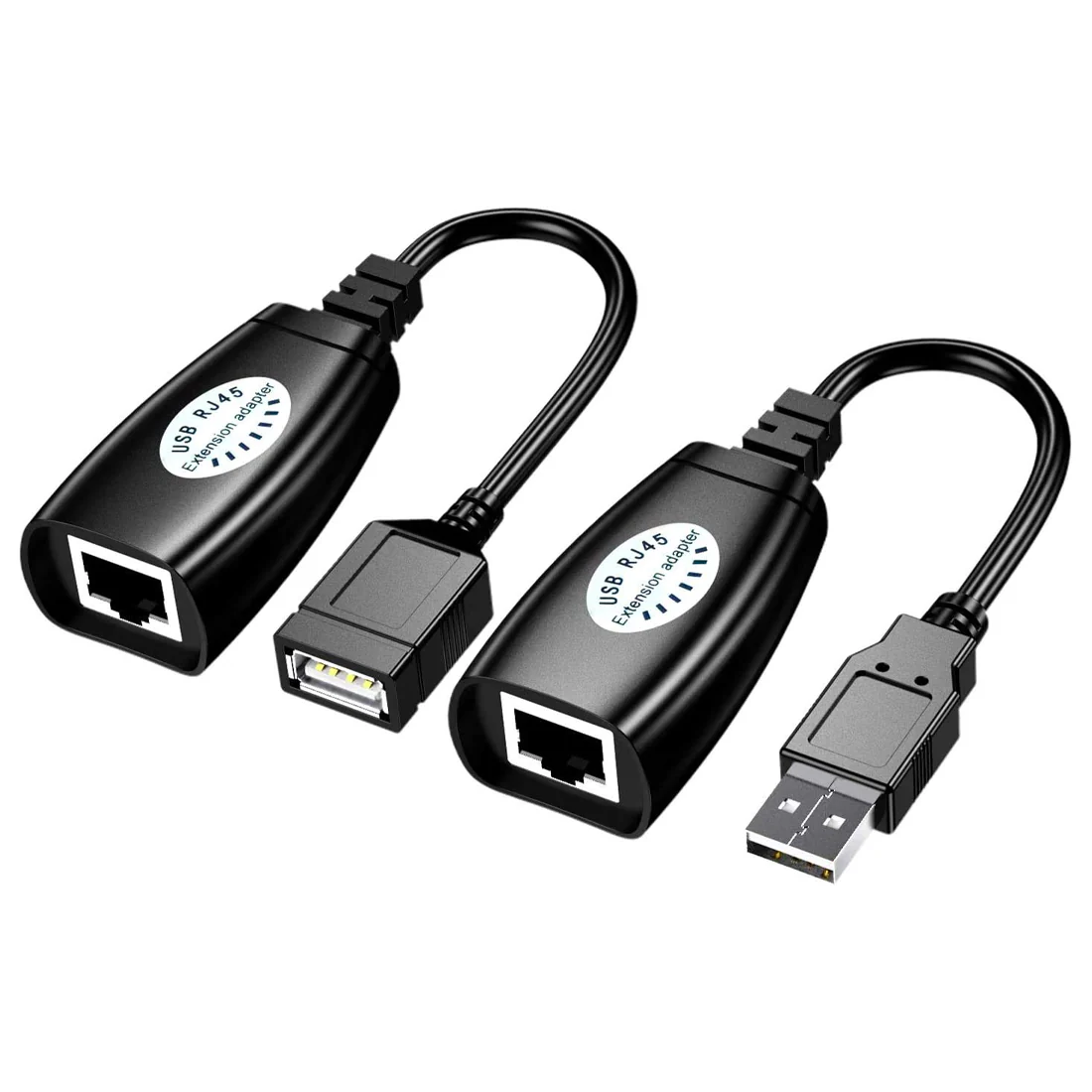 USB RJ45 Extender over CAT5/6 - CON-USB-RJ45