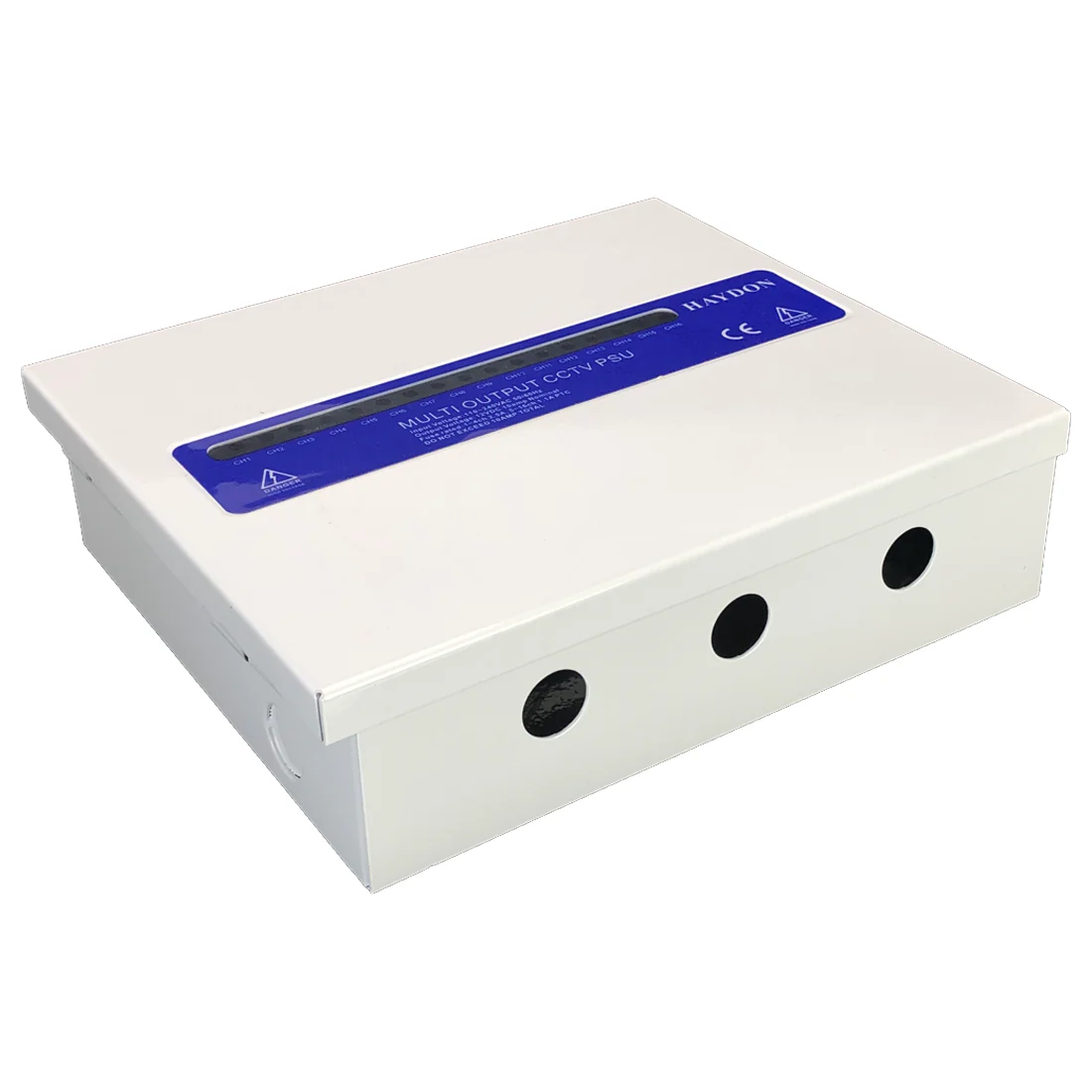 Haydon 12v 10Ah 16 Way Box Power Supply - HAY-PSUMULTI-10A