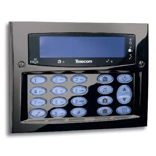 Texecom Premier Elite FMK Flush Mount Keypad - Gunmetal - DBD-0125