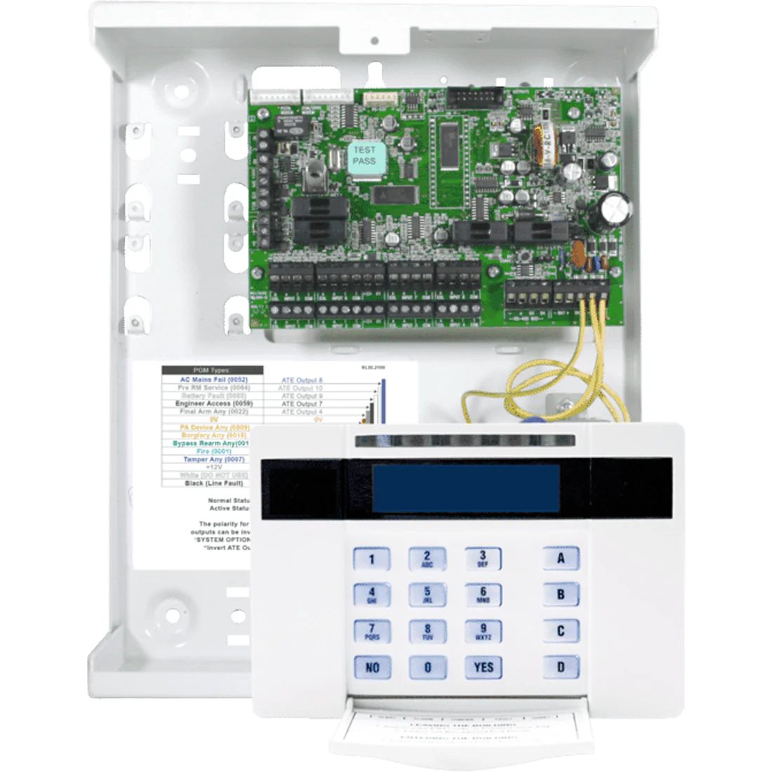 Pyronix Euro 76 Small with Prox LCD Keypad - EURO76/S-UK