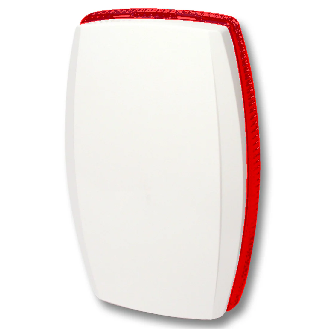 Texecom Premier Odyssey 4E External Sounder with Cover in White/Red - FCD-0210