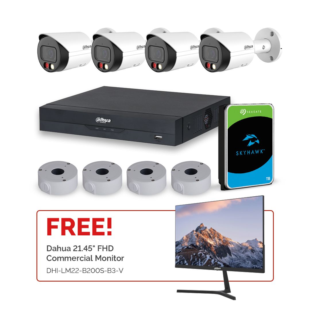 Dahua IP Bundle Bullet Cameras