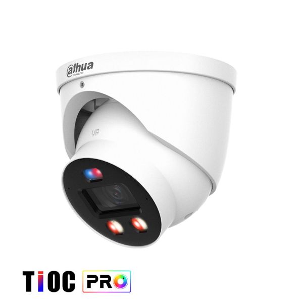 Dahua IPC-HDW3649HP-AS-PV - 6MP TiOC PRO Series Dual Illuminator Turret