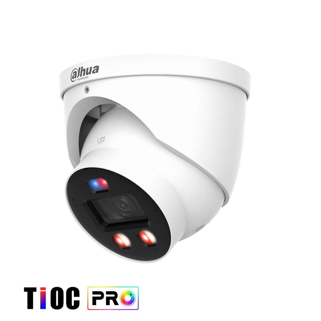 Dahua IPC-HDW3649HP-AS-PV - 6MP TiOC PRO Series Dual Illuminator Turret