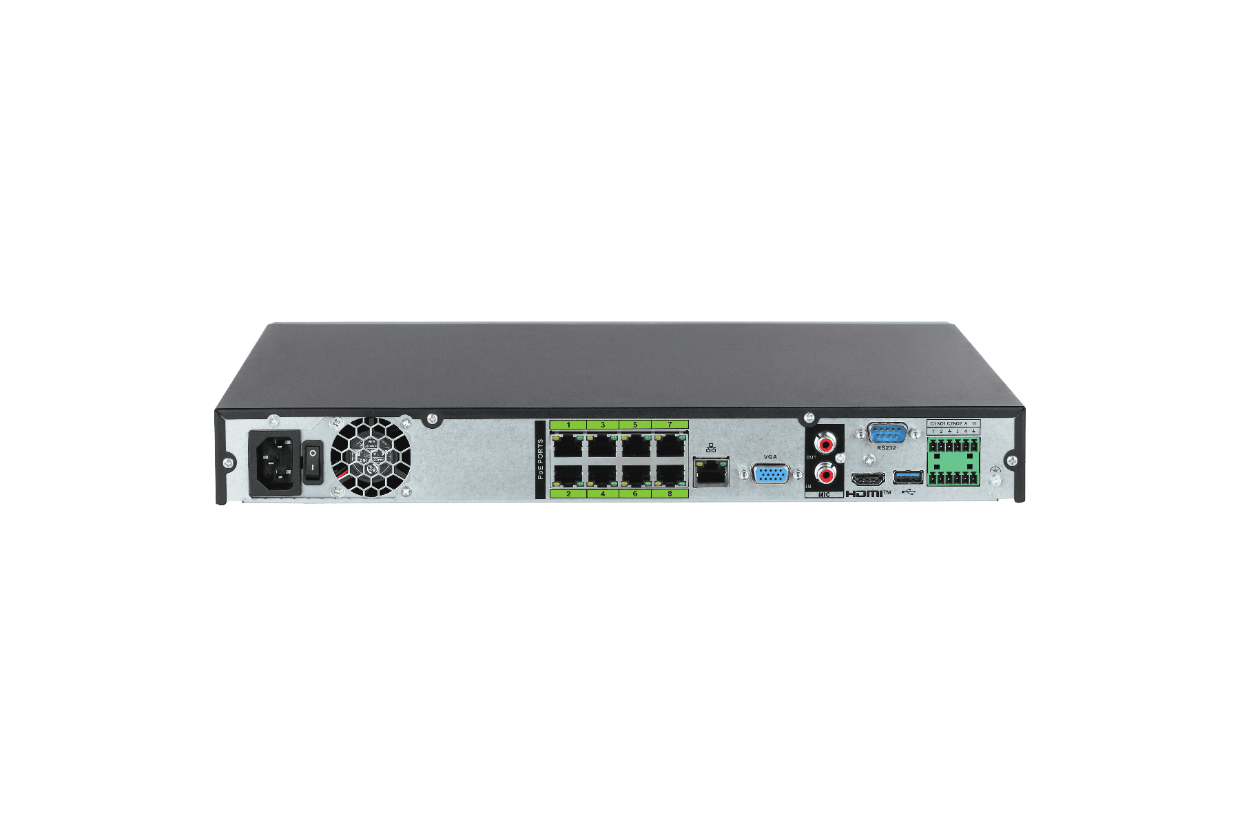 Dahua DHI-NVR5208-8P-XI/PRO - 8 Channel 1U WizMind AI Network Video Recorder - Image 2