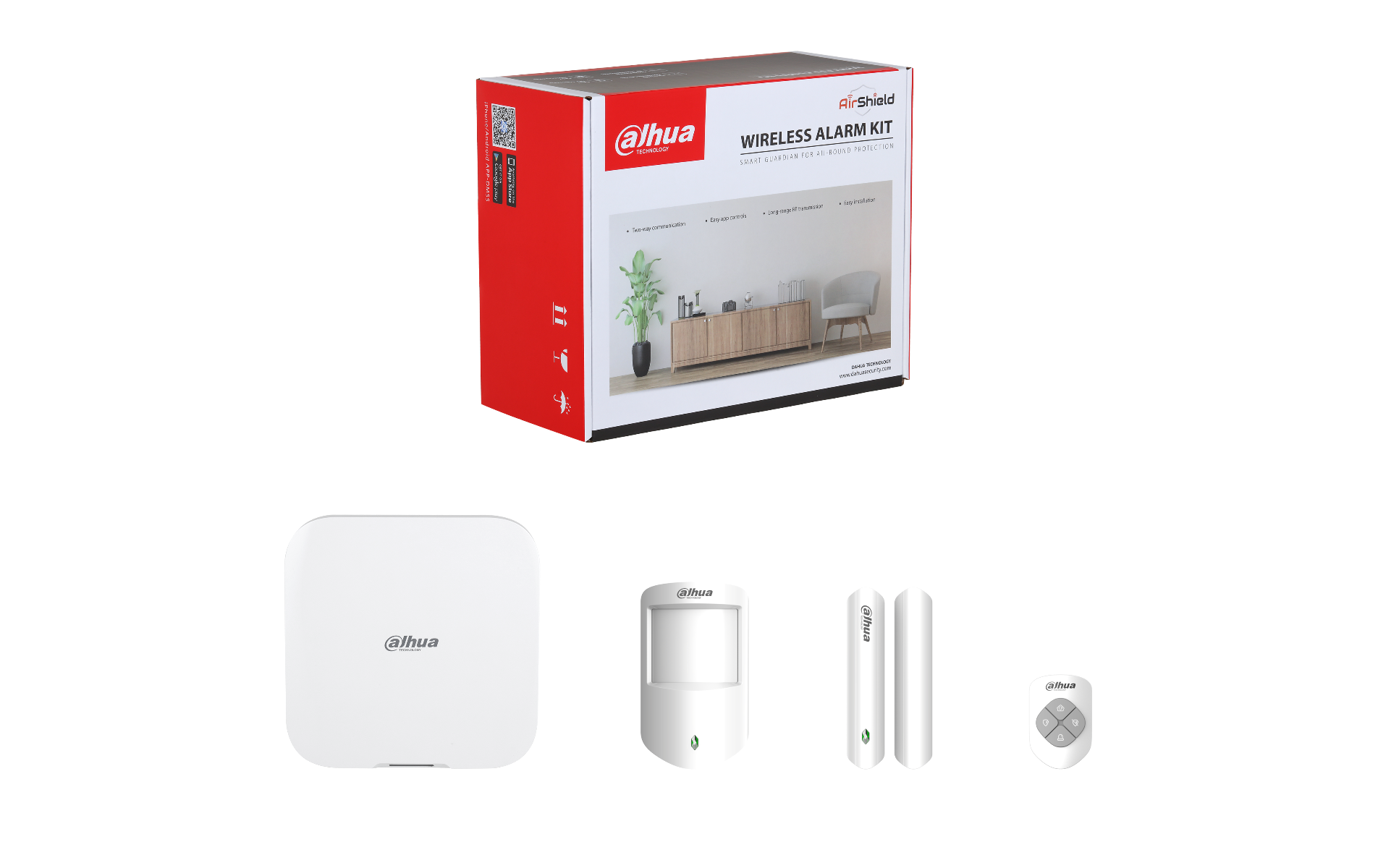 Dahua DHI-ART-ARC3800H-03-W2(868) - Airshield Alarm Starter Kit
