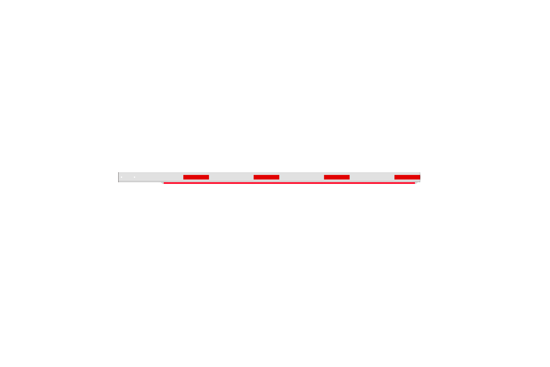 Dahua Barrier Rod 5m with LED