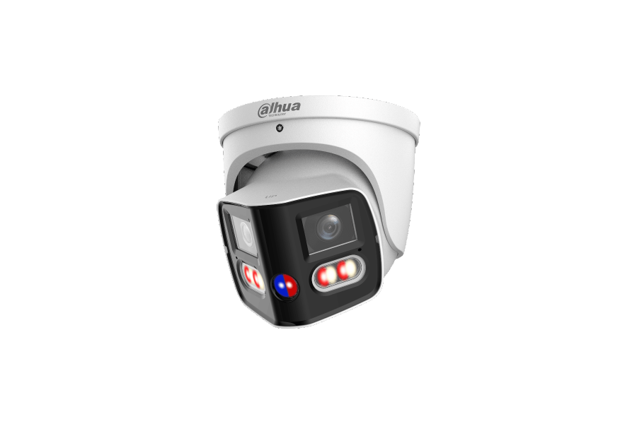 Dahua DH-IPC-PDW3859P-A180-E2-AS - 2x4MP TiOC Duo Splicing Fixed focal Eyeball WizSense Network Camera