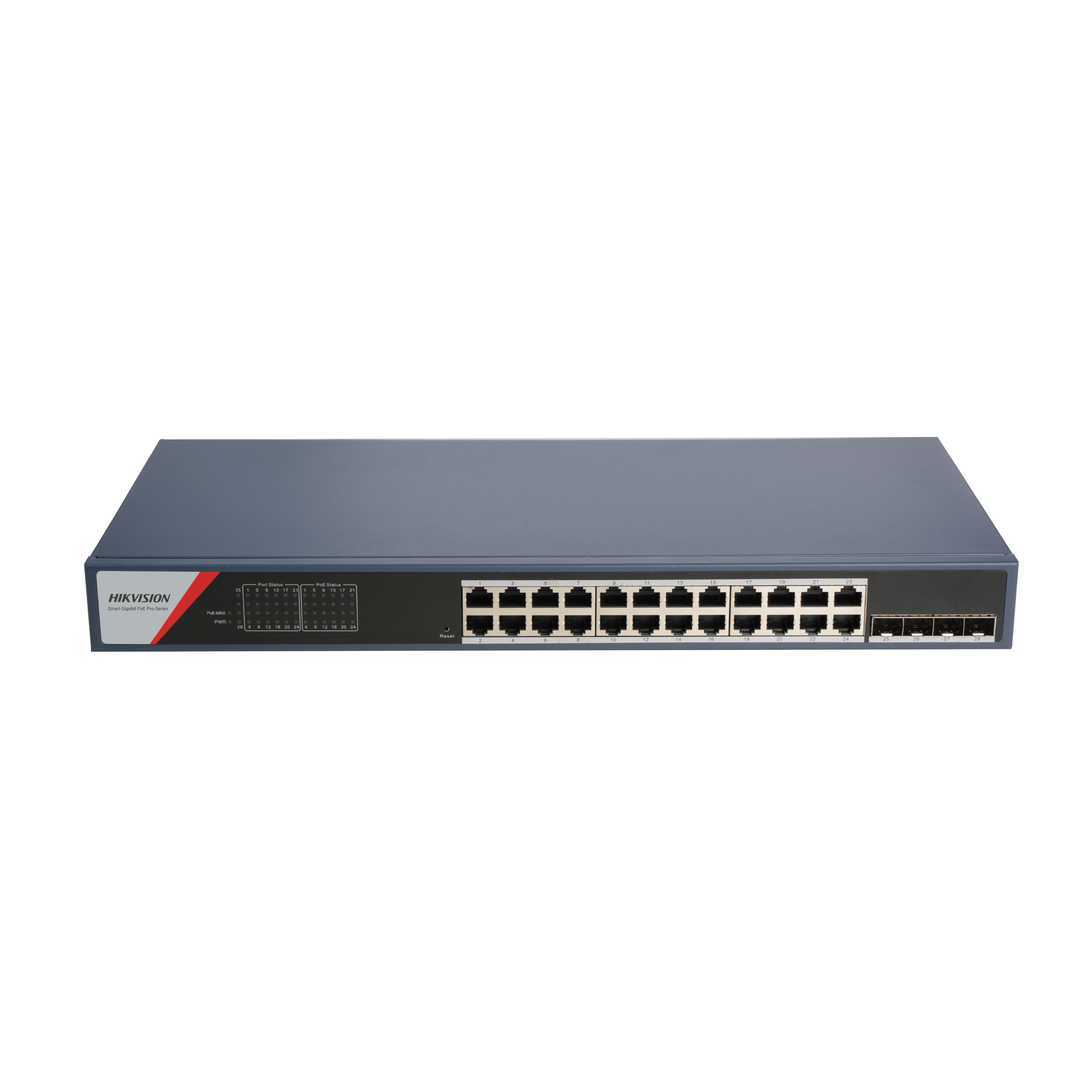 Hikvision 24 Port Gigabit Managed POE Switch (HIK-DS-3E1528P-SI-24P4F)