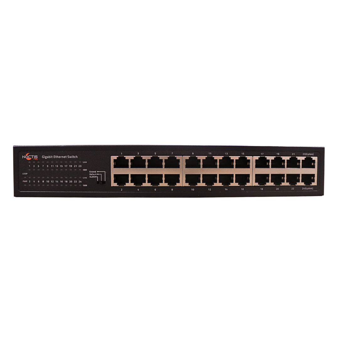 Noctis Pro - 24 Port Gigabit Network Switch