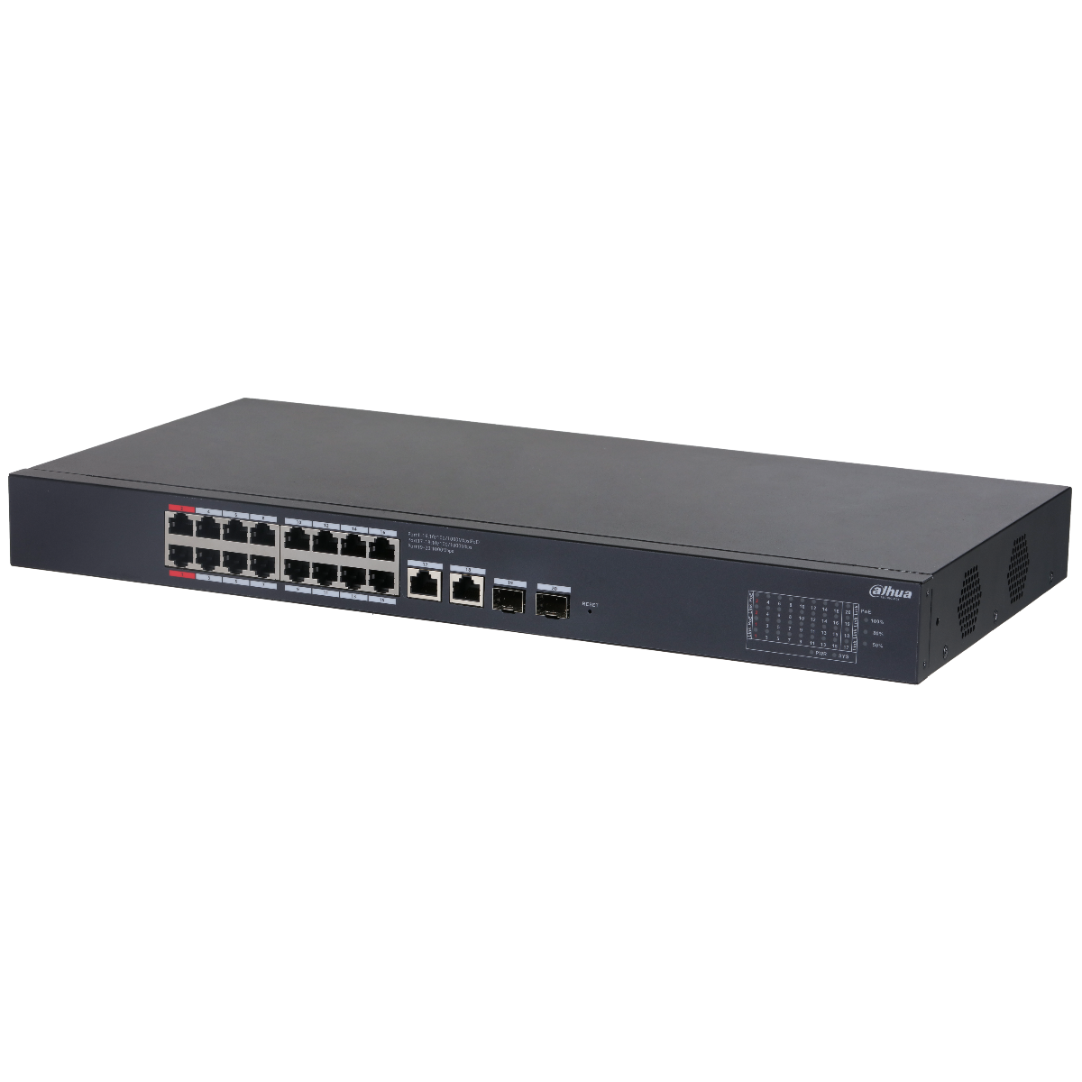 Dahua DH-S4220-16GT-240 - 16 Port Managed Gigabit Switch 240W