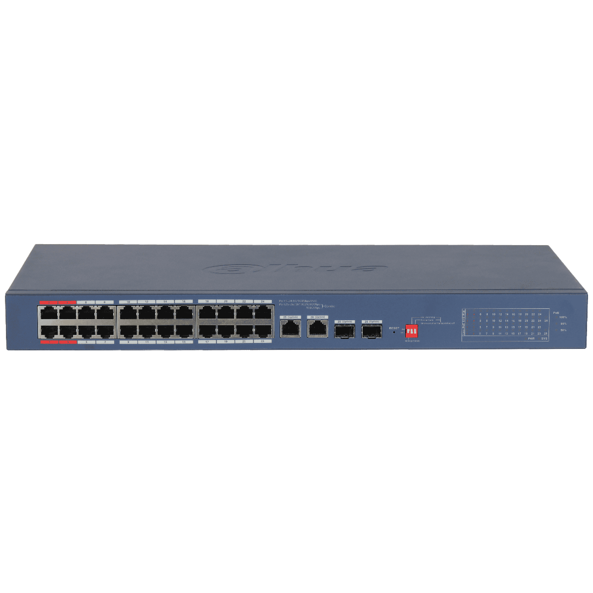 Dahua DH-CS4226-24ET-240-V2 - 26 Port PoE Cloud Managed Switch 375W