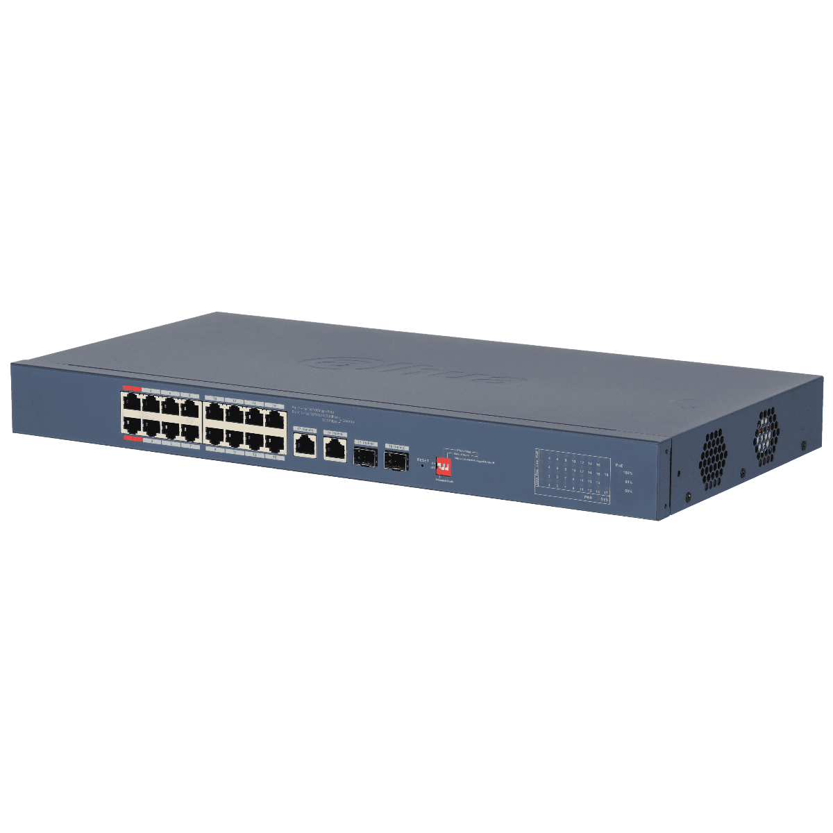 Dahua DH-CS4218-16ET-135-V2 - 16 Port Cloud Managed PoE Switch 135W