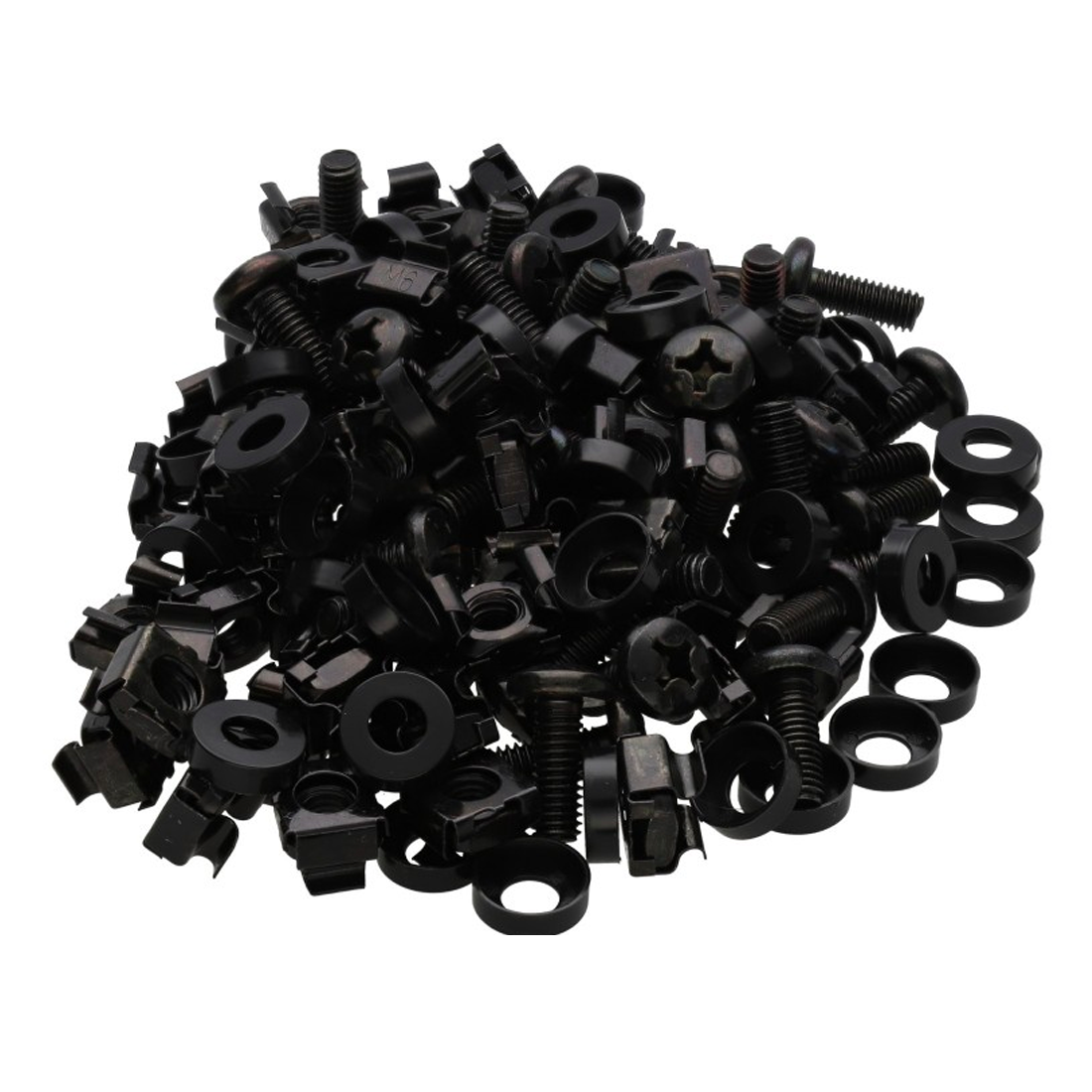 All-Rack Cage Nut Pack - Pack of 50 - All-Rack Cage Nut Pack - Black - Pack of 50 (CAGENUTS50BK)