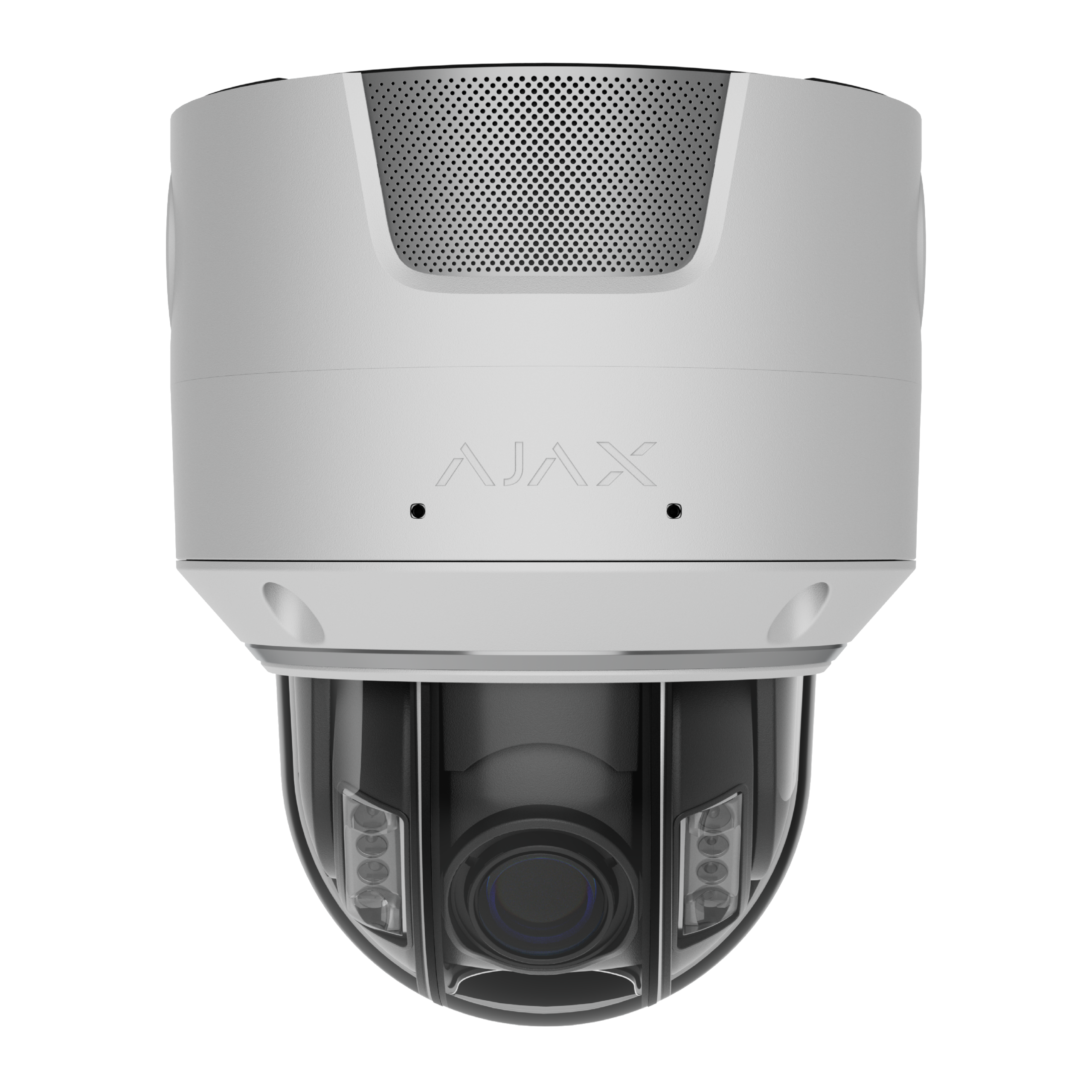 Ajax Superior DomeCam HLVF 4MP, Varifocal HybridLight with Two-Way Audio White (AJA-135578)
