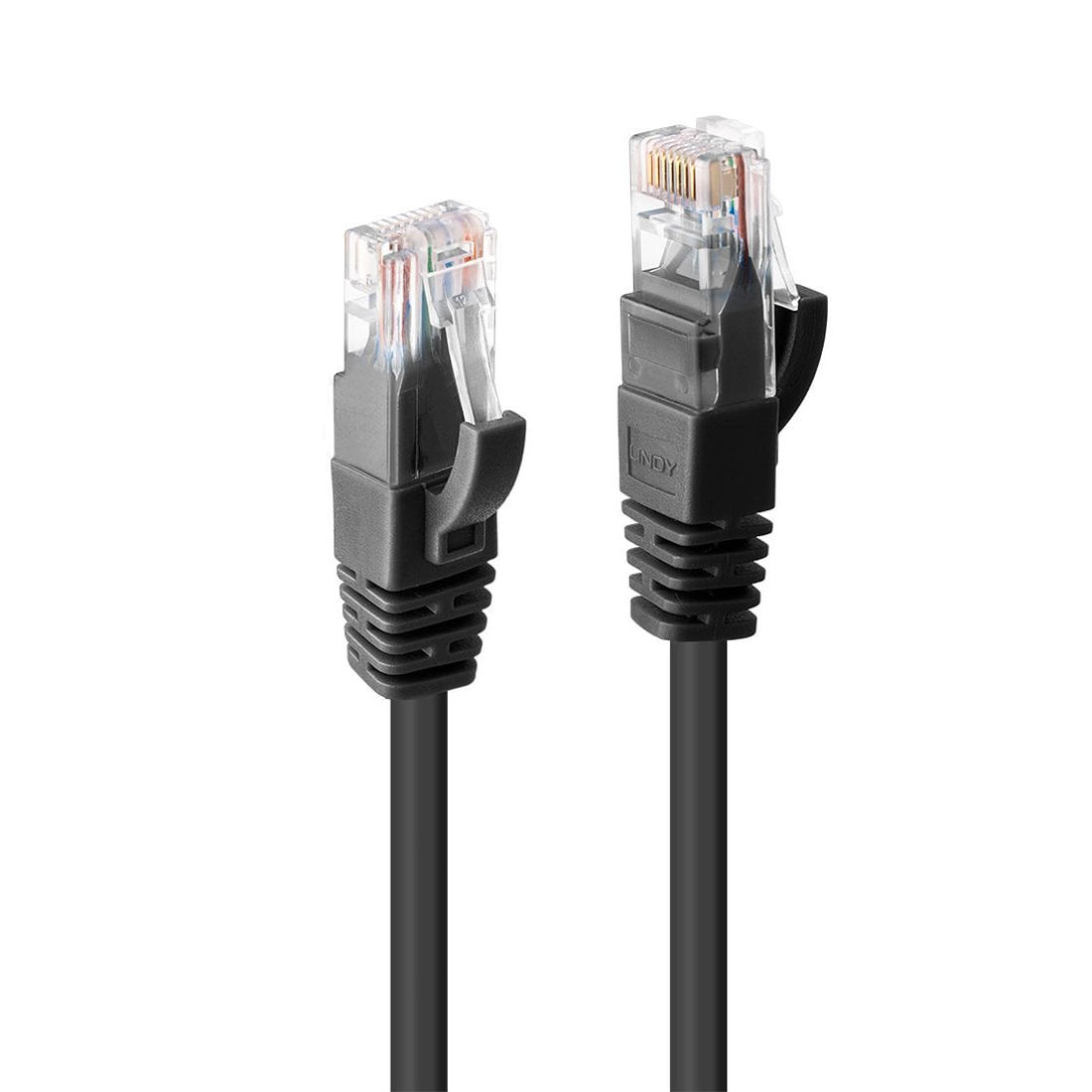 0.25M CAT6 RJ45 Ethernet Patch Cable - Black