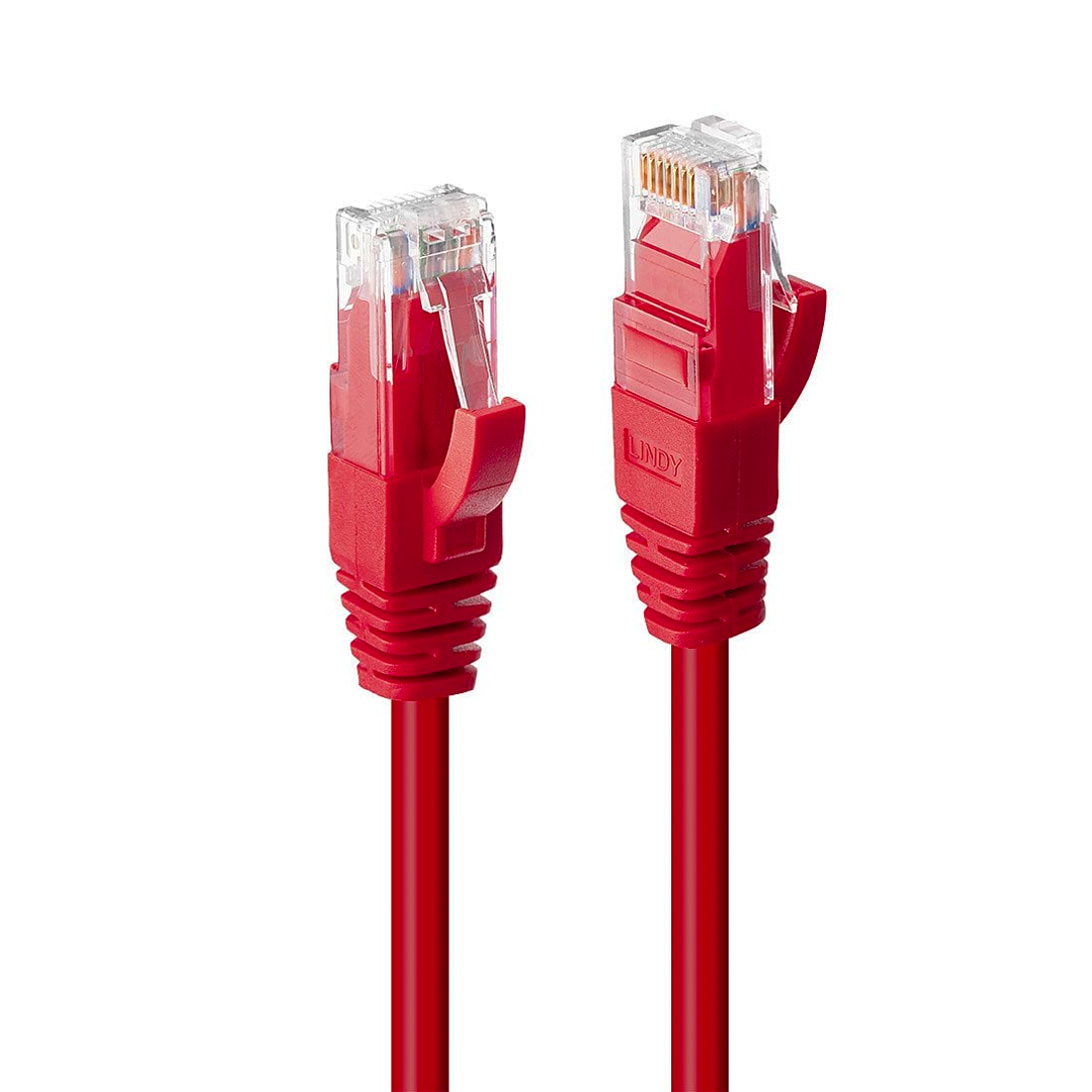 0.25M CAT6 RJ45 Ethernet Patch Cable - Red