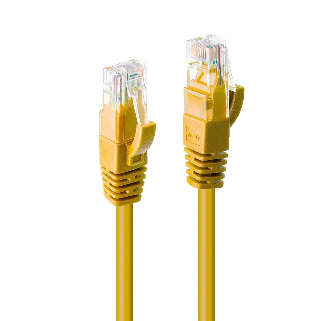 0.5M CAT6 RJ45 Ethernet Patch Cable - Yellow