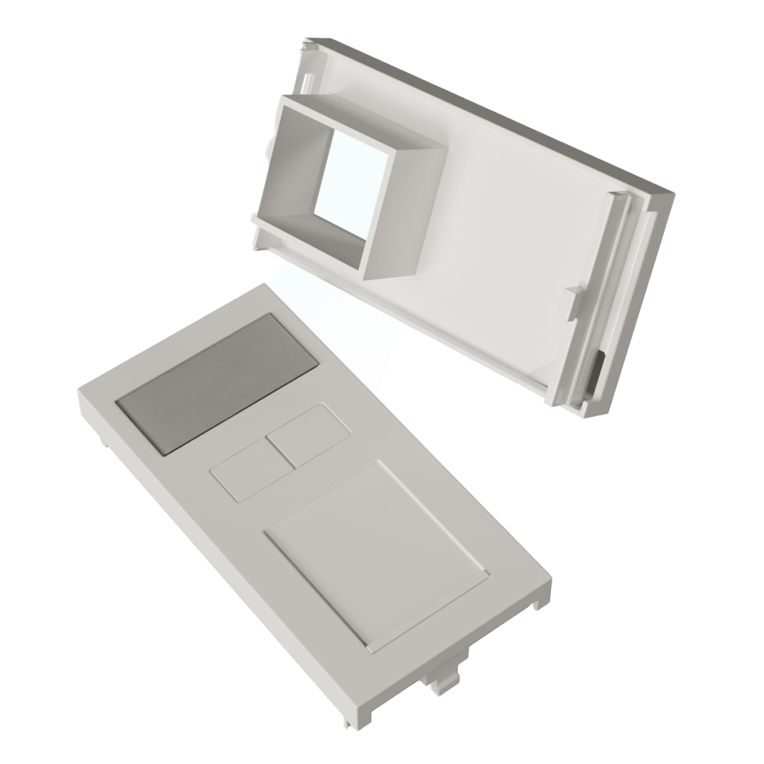 DTECH Euro Shutter Module - Pack of 4 - White (DTE-EM-SHT-WT)