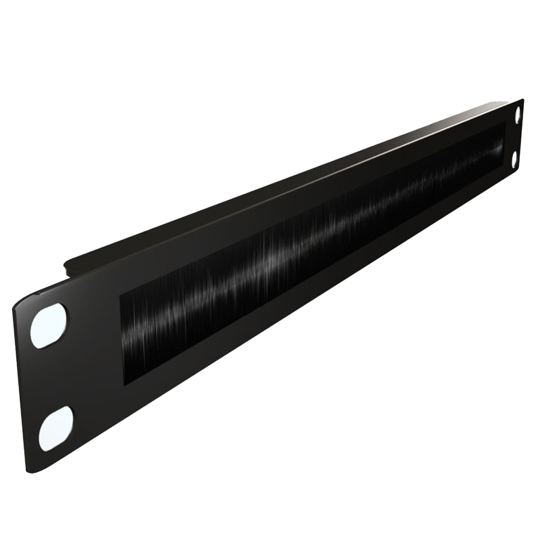 DTECH 19" 1U Brush Panel (DTE-PP-1U-BR)