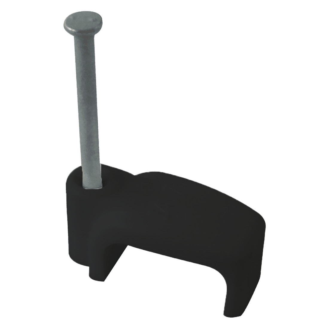 FM 2.5mm Flat Cable Clips for RG59/2 - Black (C112)
