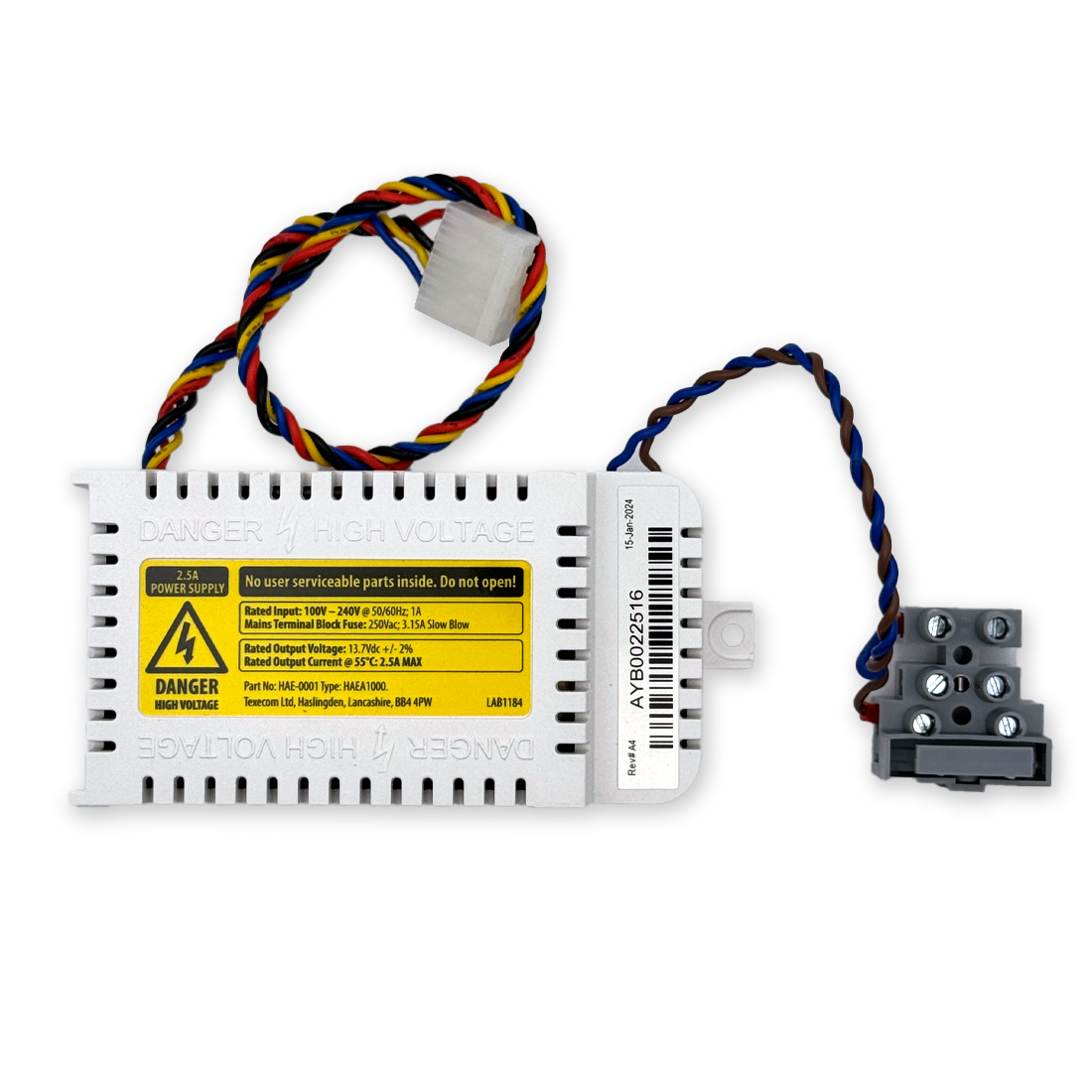 New Texecom Premier Elite 2.5Ah Internal Power Supply (HAE-0001)