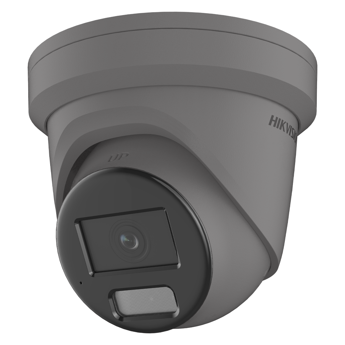 Hikvision IP Acusense DarkFighter 4MP 30m Turret Dome with Microphone 2.8mm - Grey (DS-2CD2346G2H-IU-2.8MM-GR)