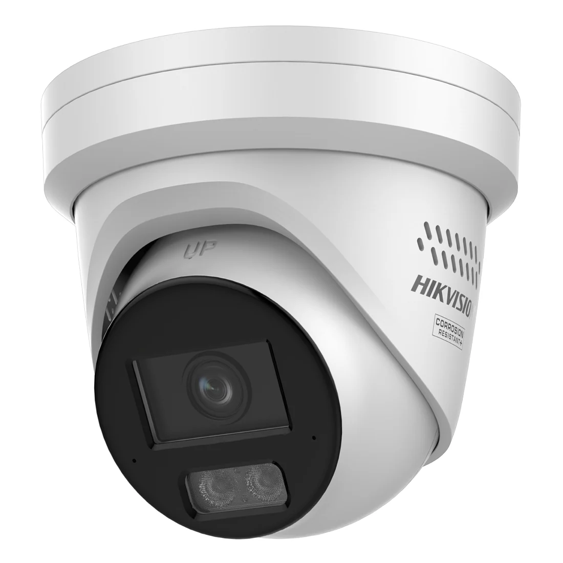 Hikvision IP AcuSense 3.0 DarkFighter 16MP 40m Turret Dome with Mic/Speaker/Strobe 2.8mm - White (DS-2CD23166G3-IS2UY/SL)