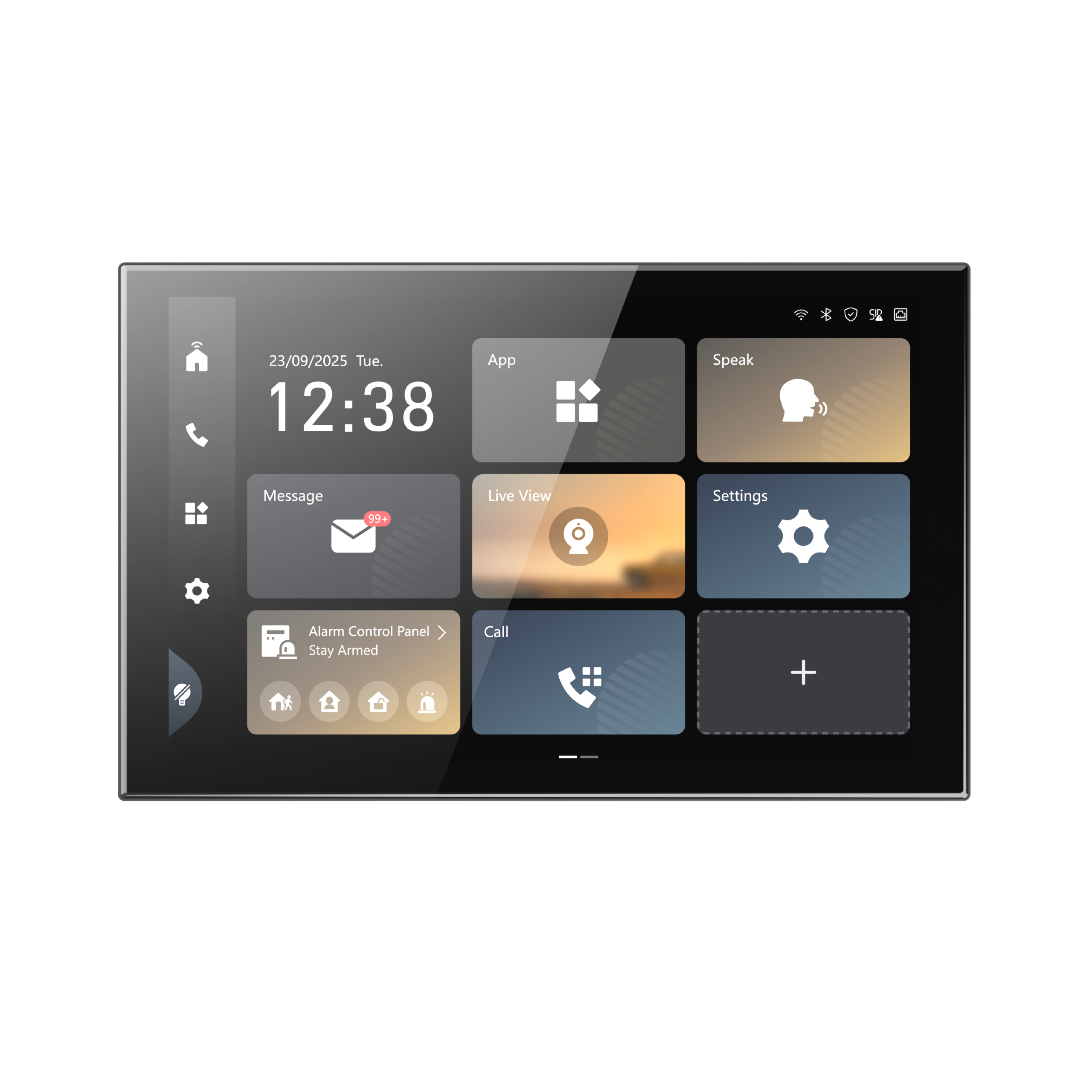 Hikvision IP Intercom 9 Series 10" Android Touch Screen Intercom Monitor (DS-KH9570-WTE1/S)