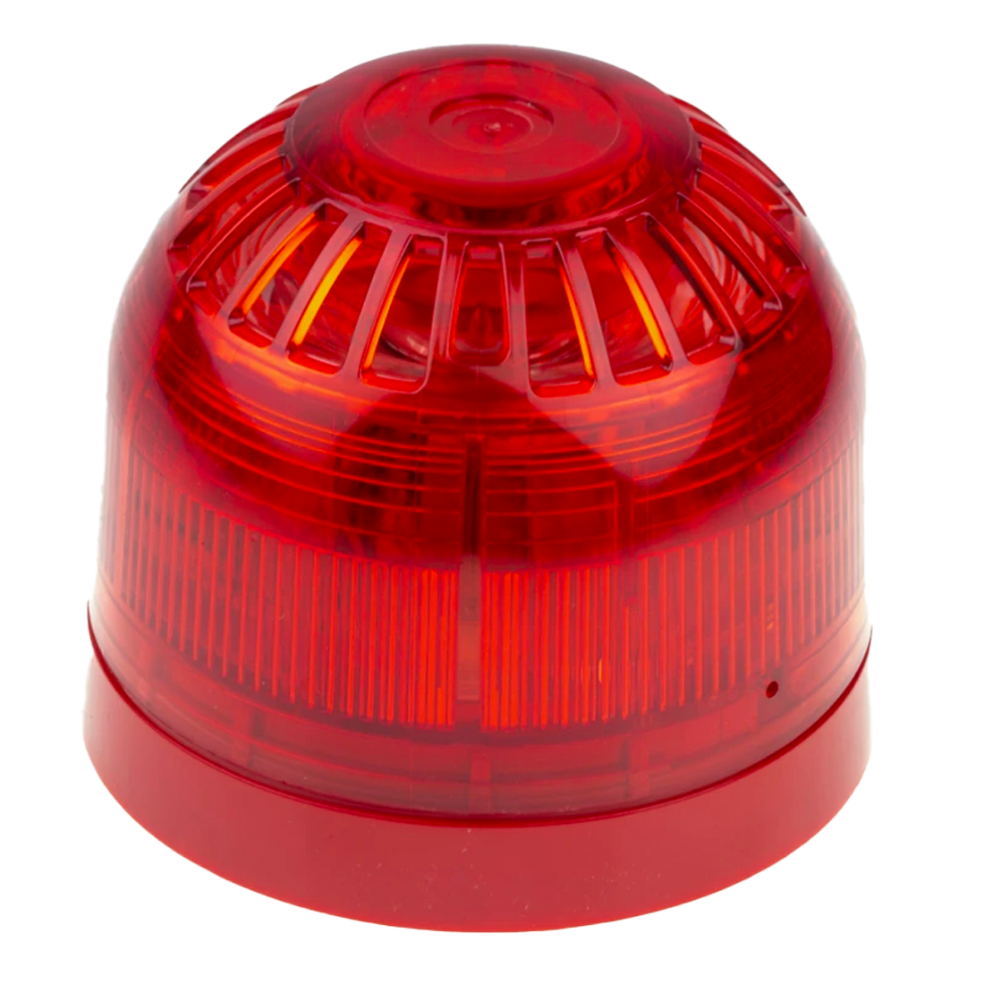 Klaxon Sonos Fire Beacon 17-60v DC Shallow Base - Red (PSB-0009)