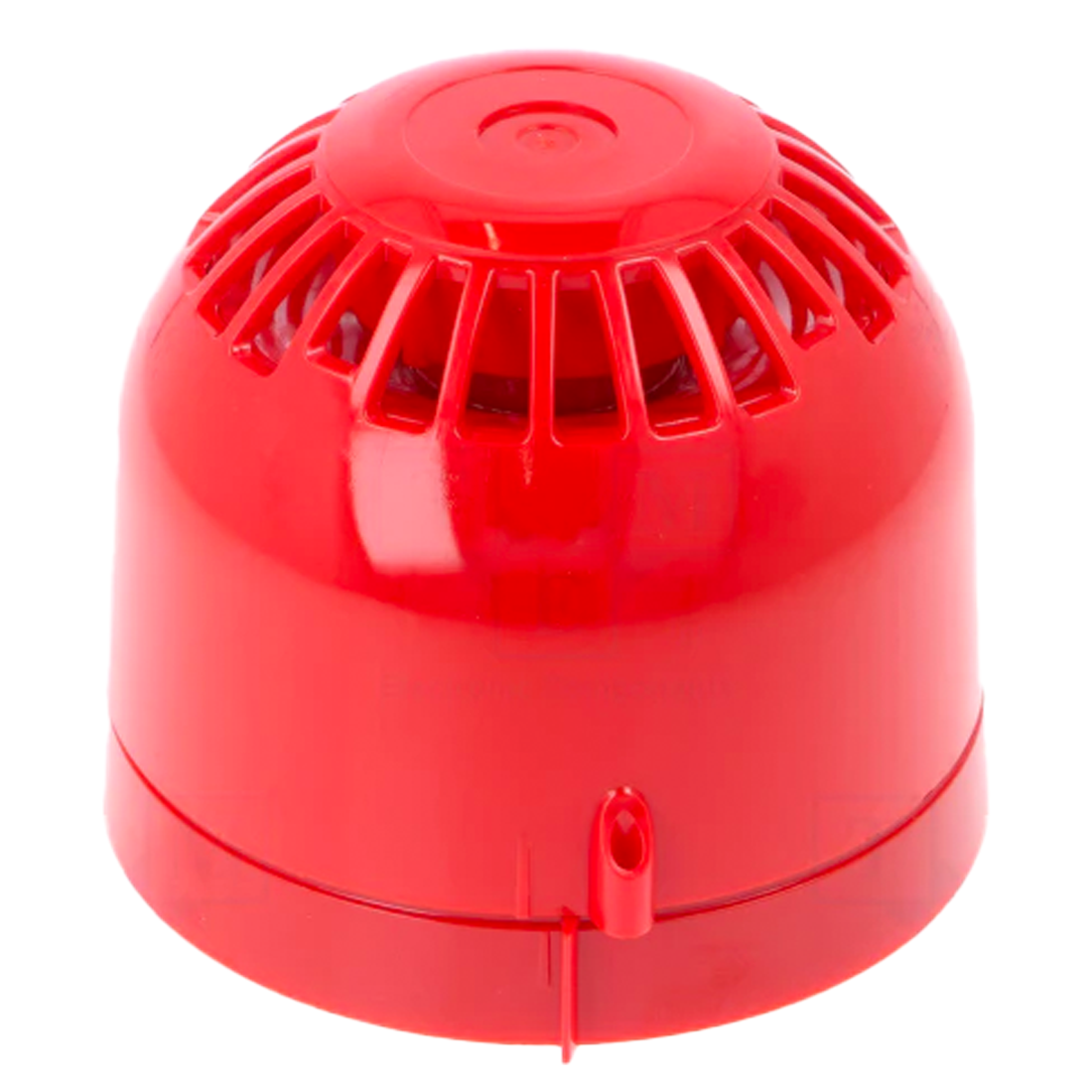 Klaxon Sonos Electronic Fire Sounder 9-60v DC Shallow Base - Red (PSS-0003)