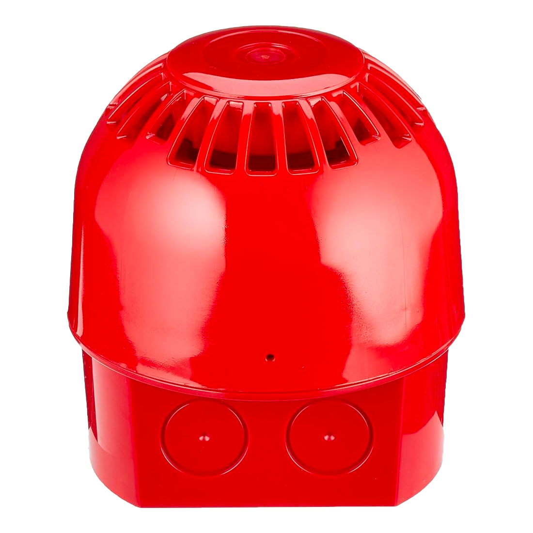 Klaxon Sonos IP65 Electronic Fire Sounder 9-60v DC Deep Base - Red (PSS-0020)