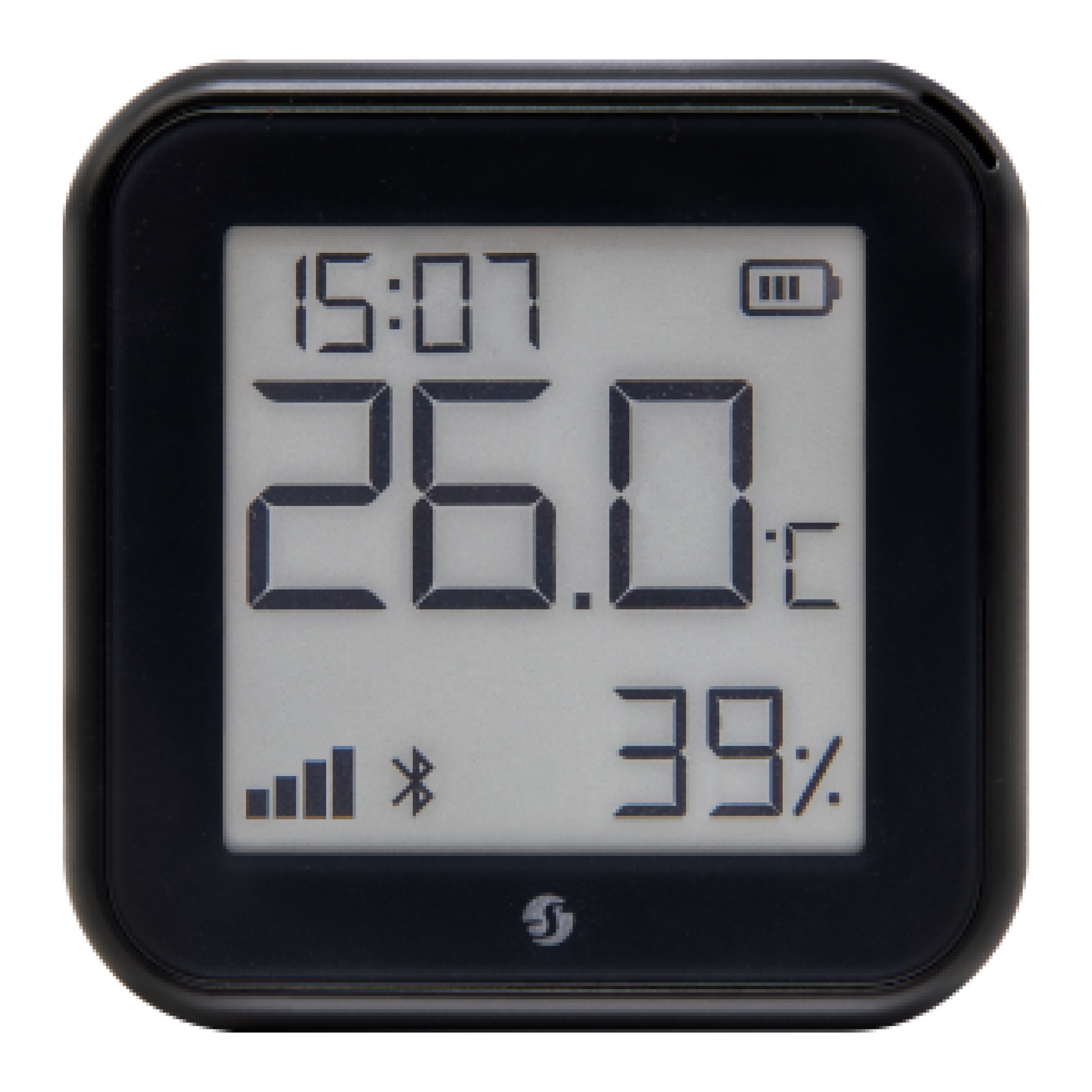 Shelly H&T Gen 3 WiFi Controlled Temperature and Humidity Sensor Black (SHEL-HT-GEN3-MATTE-BK)