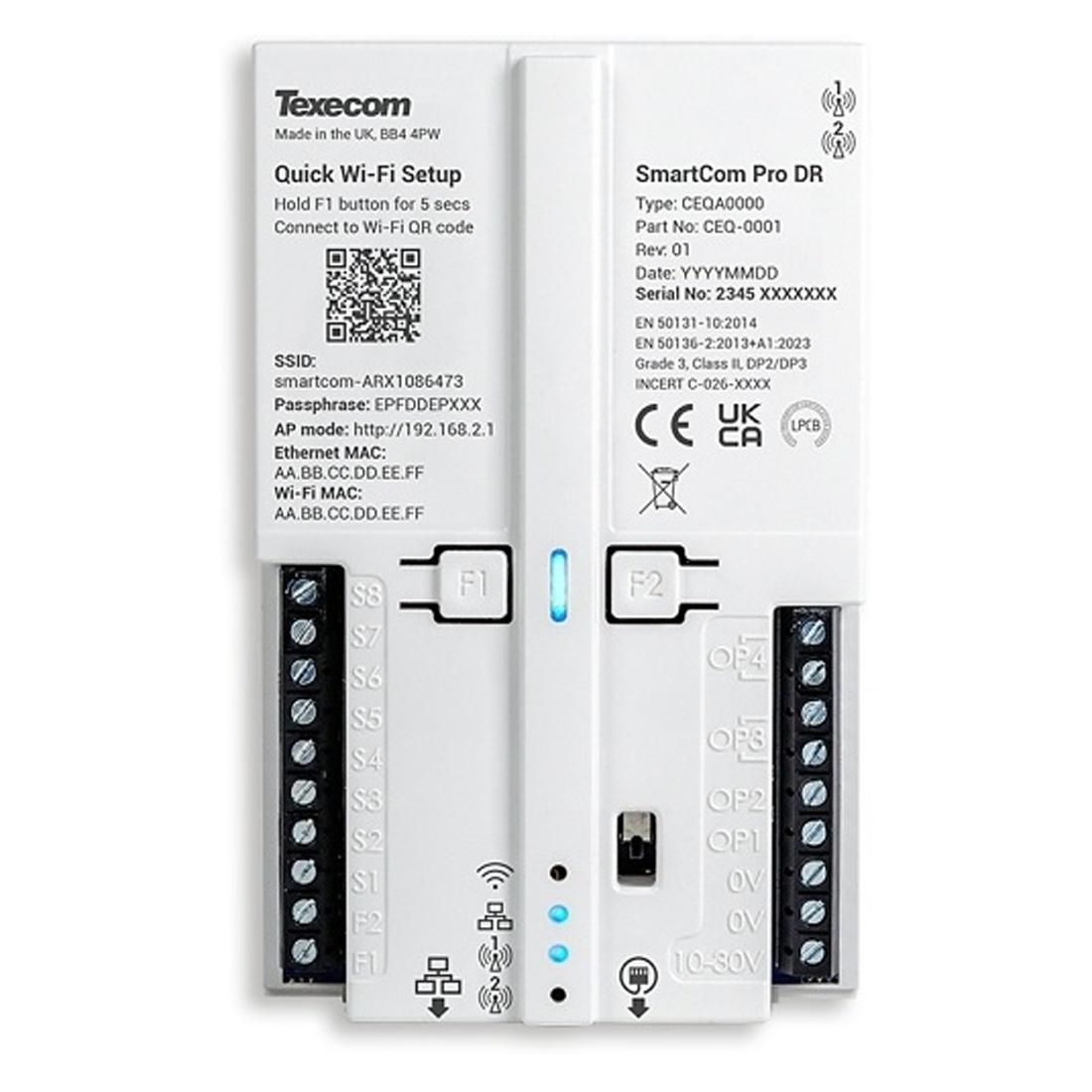Texecom Premier Elite SmartCom Pro DR Dual 4G - With Inputs (CEQ-0001)