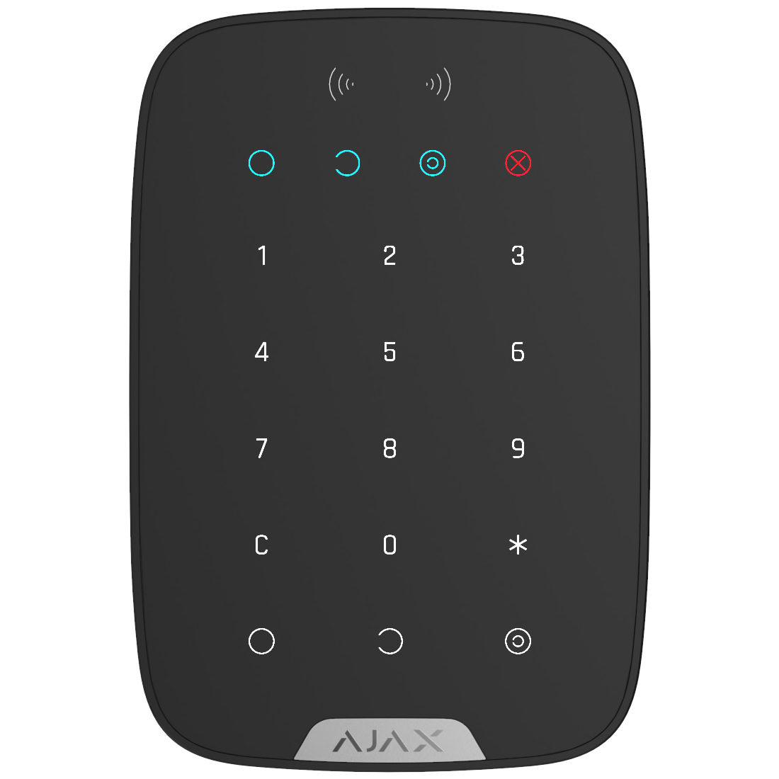 Ajax Keypad Plus Wireless Prox Arming Station - Black (AJA-38252)
