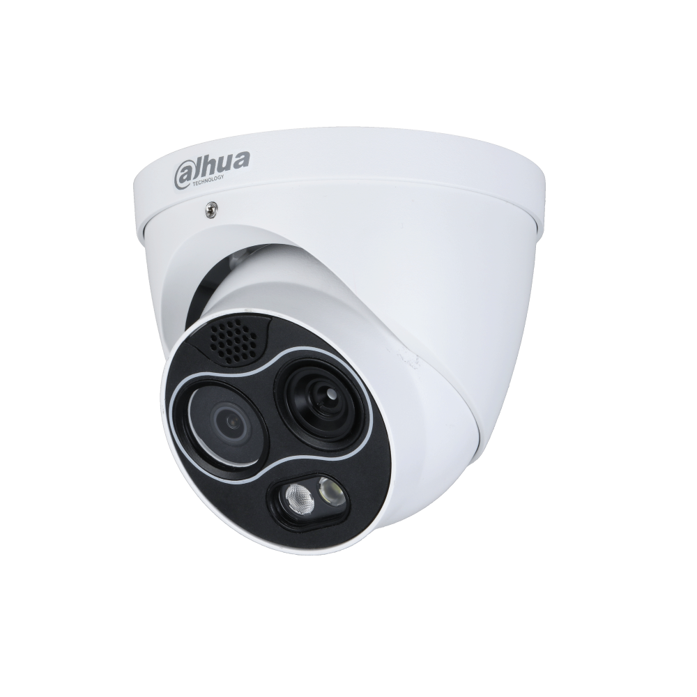 Dahua DHI-TPC-DF1241-TB2F2-DW-S2 - 4MP Thermal Network Mini Hybrid Eyeball Camera - 2mm Lens