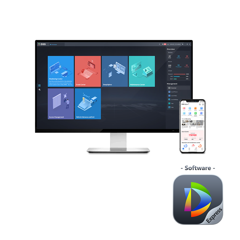 Dahua DSS Express 8 - Video Management Software (Free Version)
