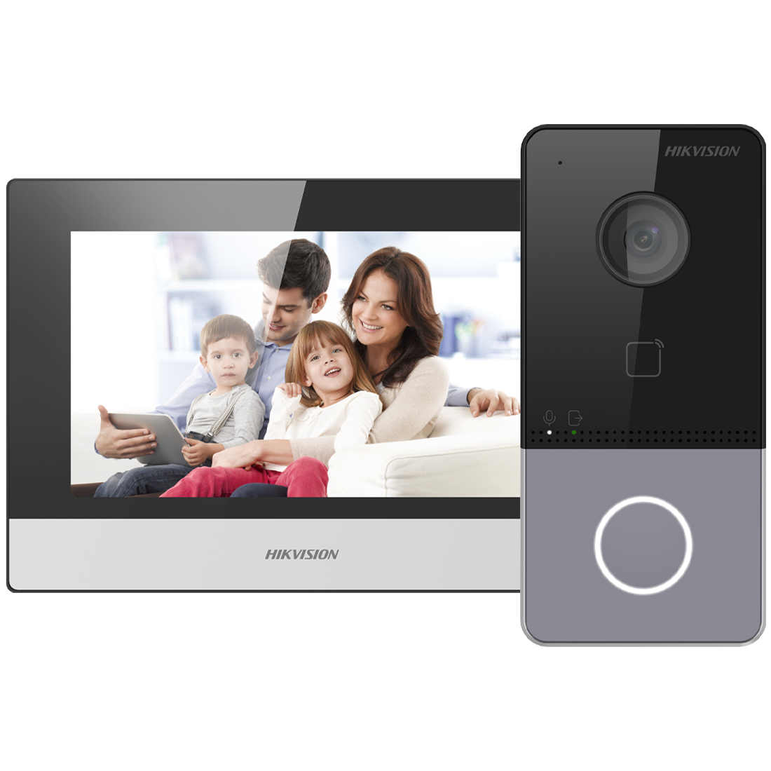 Hikvision IP Ultra Villa Intercom Kit with Prox (DS-KIS603-P)