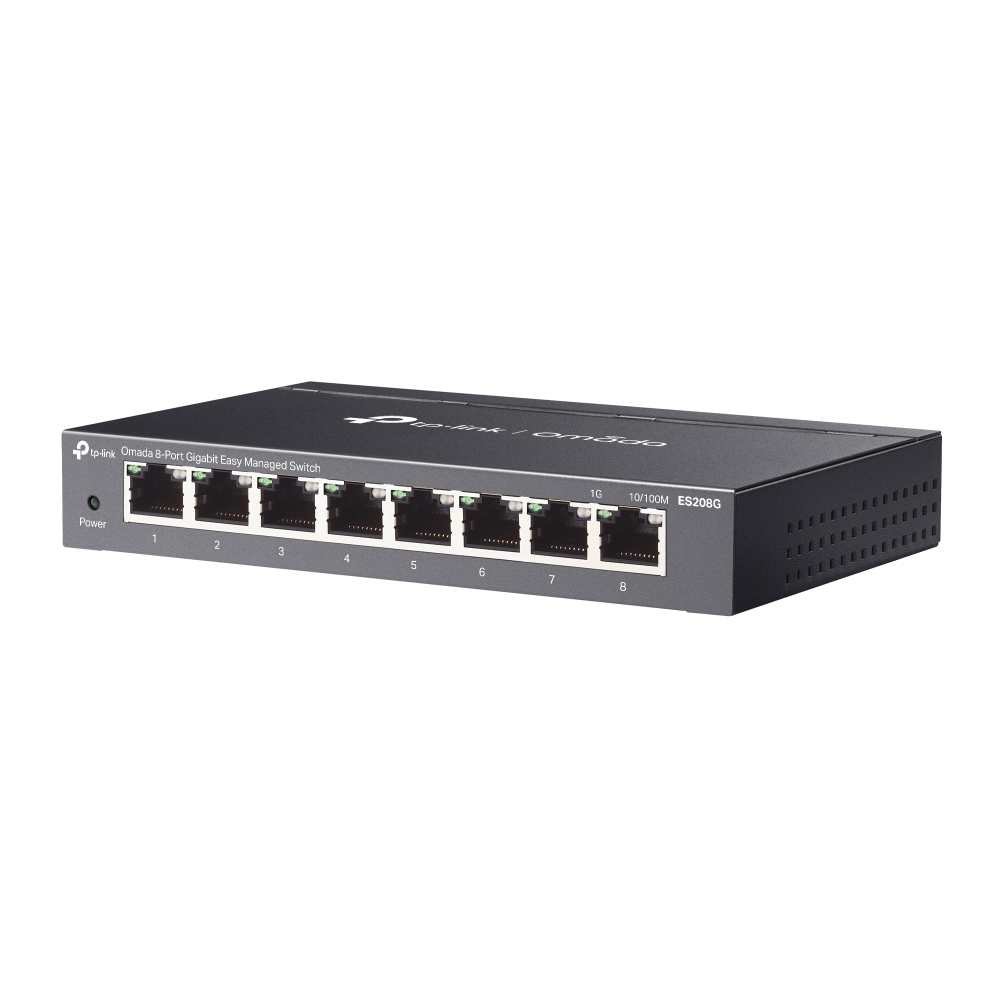 TP-Link Omada 8-Port Gigabit Easy Managed Switch - Metal