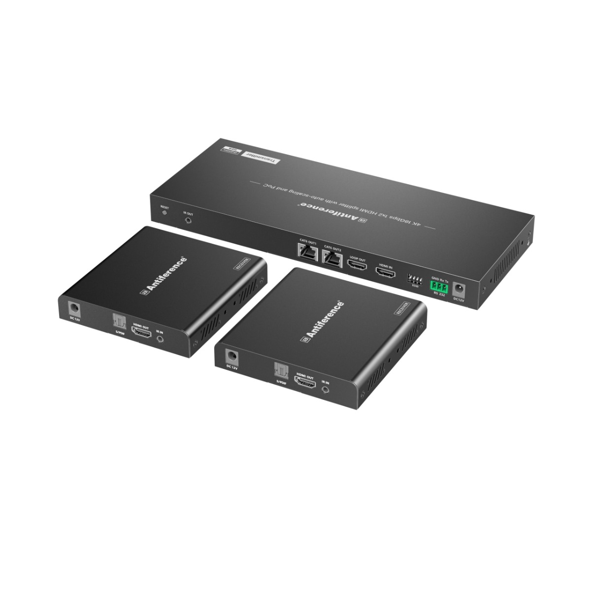 HDMI0102SCAT 2 Way HDMI 4K 70M Splitter/Extender (V3)