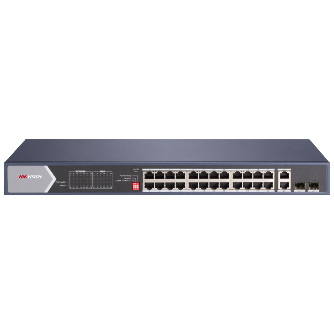 Hikvision 24 Port Gigabit POE Switch (4xHI-POE) (DS-3E0528HP-E)