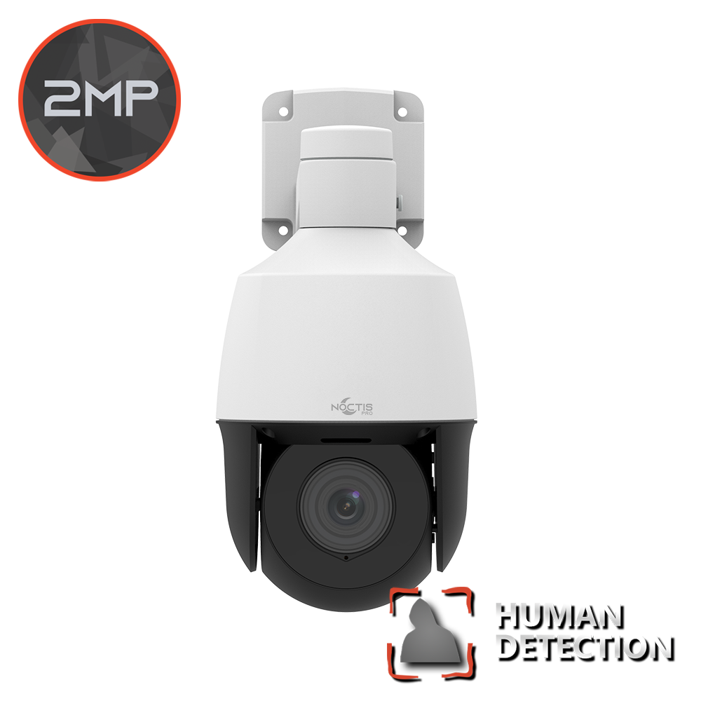 Noctis Pro 2MP Mini Pan Tilt Zoom 2.8-12mm Vari-Focal Lens, 4x Optical Zoom PTZ