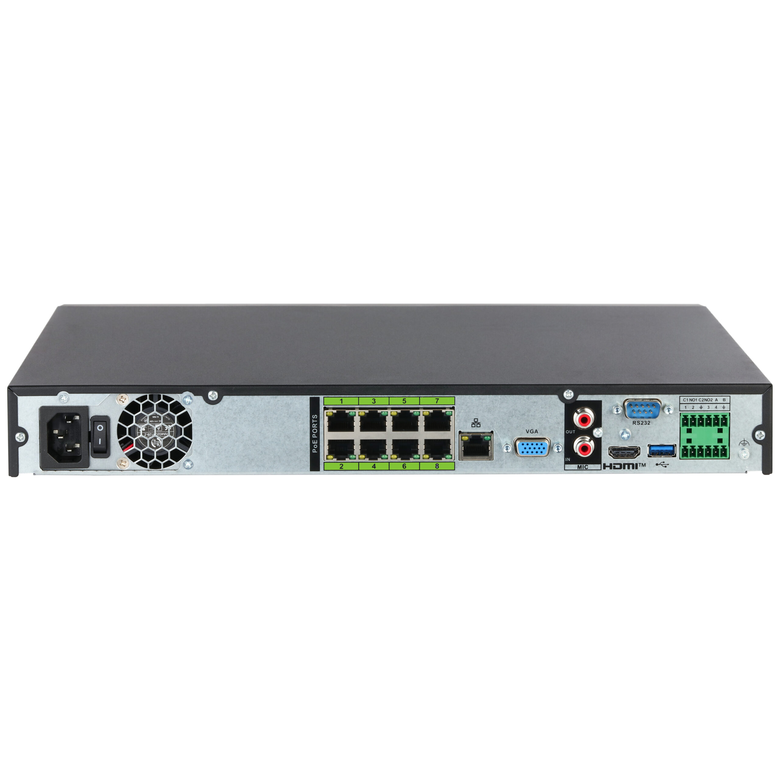 Dahua DHI-NVR5208-8P-EI2 - 8 Channel AI Pro Network Video Recorder - Image 2